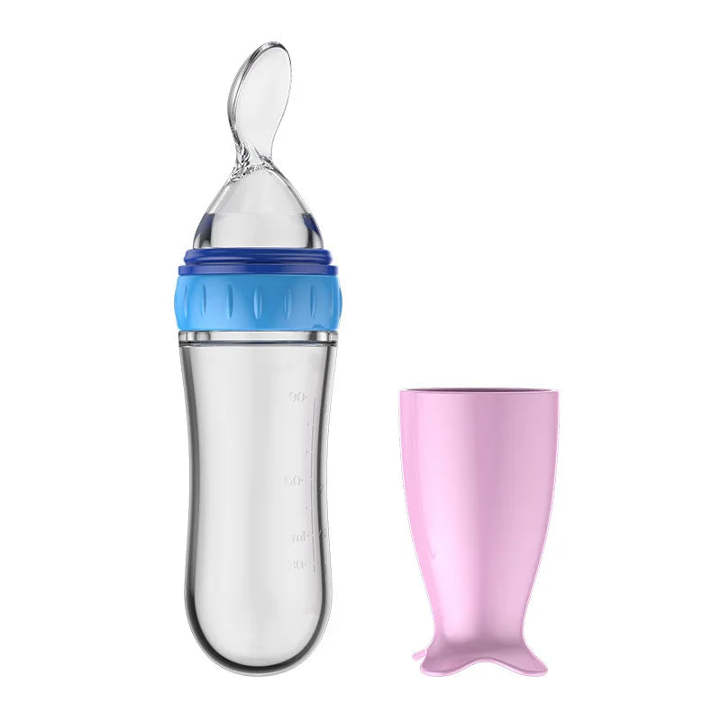 Safe Useful Silicone Baby Bottle