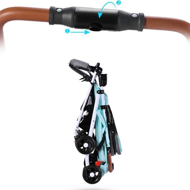 Lightweight Baby Stroller Foldable Seat