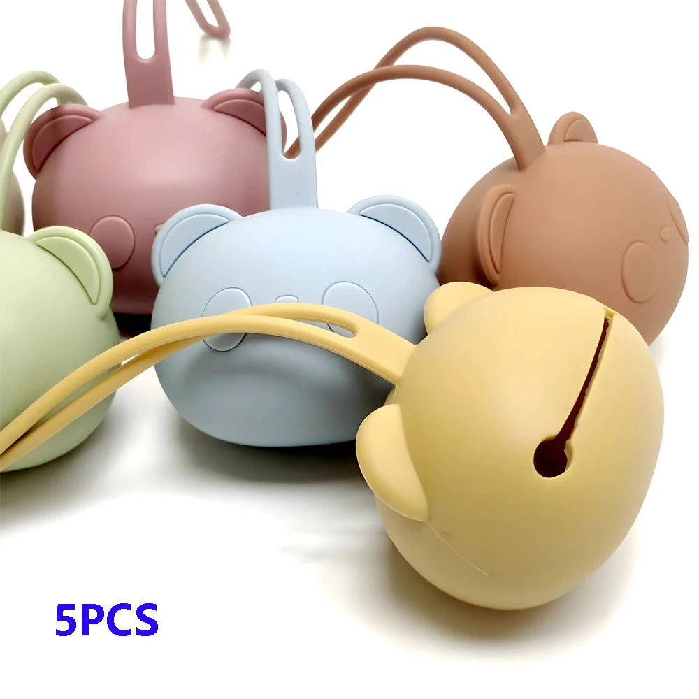 Premium Travel Friendly Silicone Pacifier Organizer