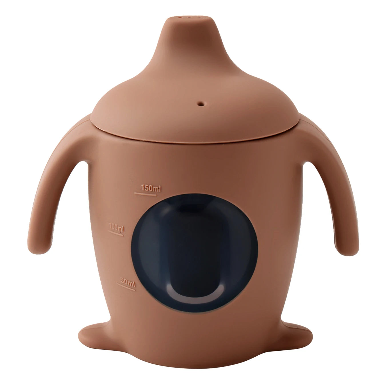 Adorable penguin-shaped silicone baby sippy cup – BPA-free and leakproof – Winnebaby