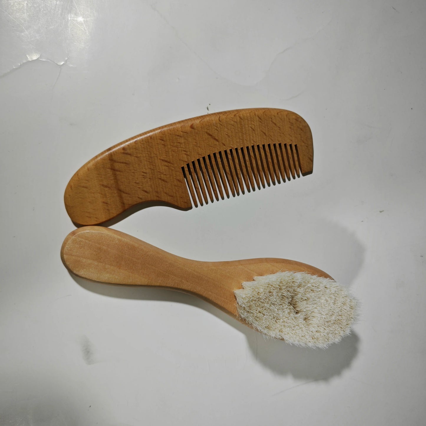 Wooden Baby Hair Brush Comb