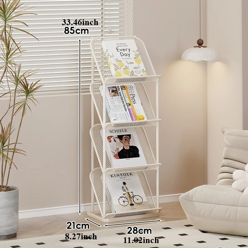 Magazine Storage Rack