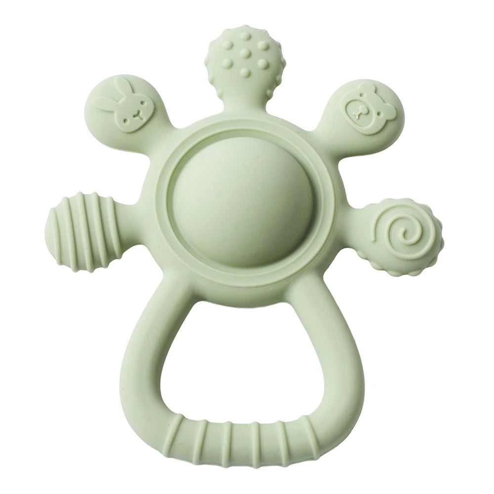 BPA-Free Ultrathick Silicone Teether - Calming Toddlers