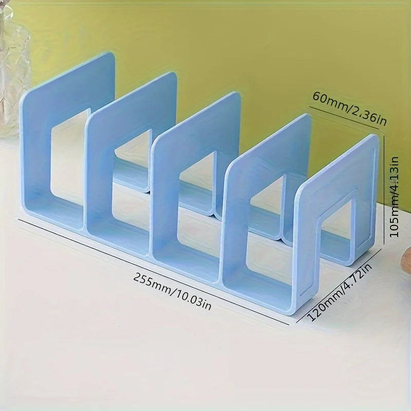 4 Grid Bookends Stand