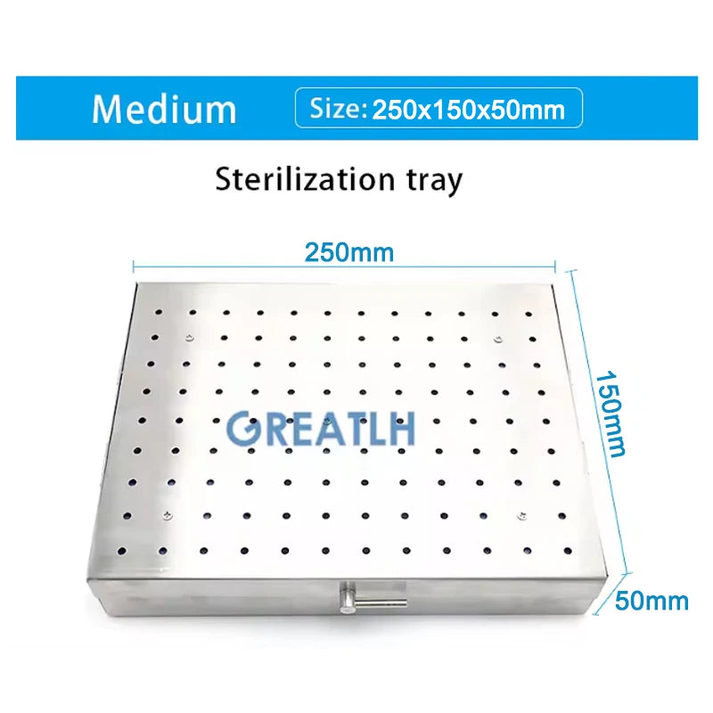 Sterilizer Tray with Silicone Mat