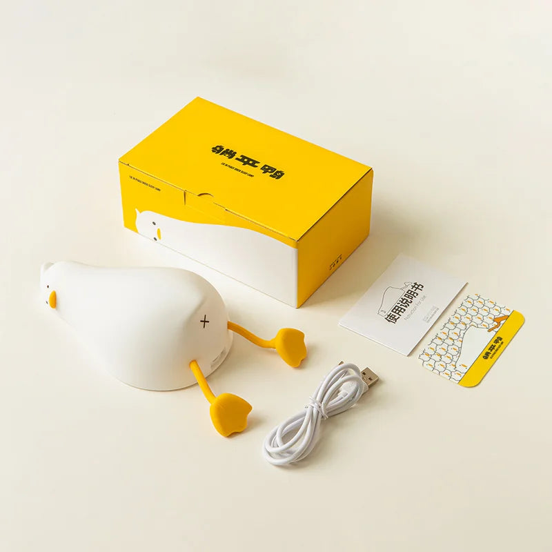 Adorable Duck Nightlight - Rechargeable Led Luminaire