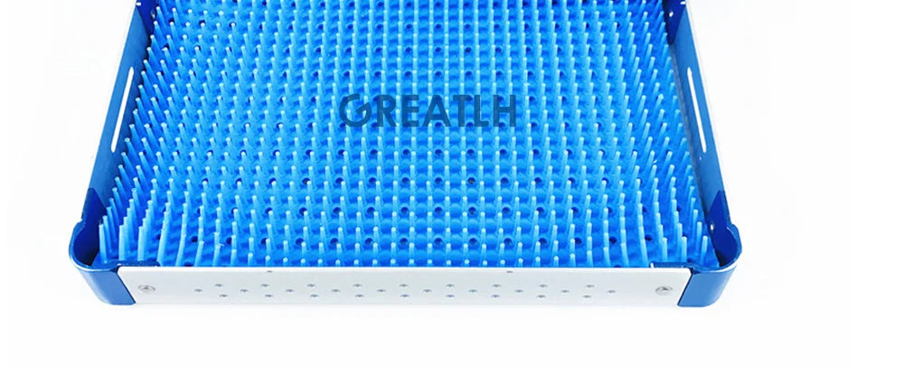 Sterilizer Tray with Silicone Mat