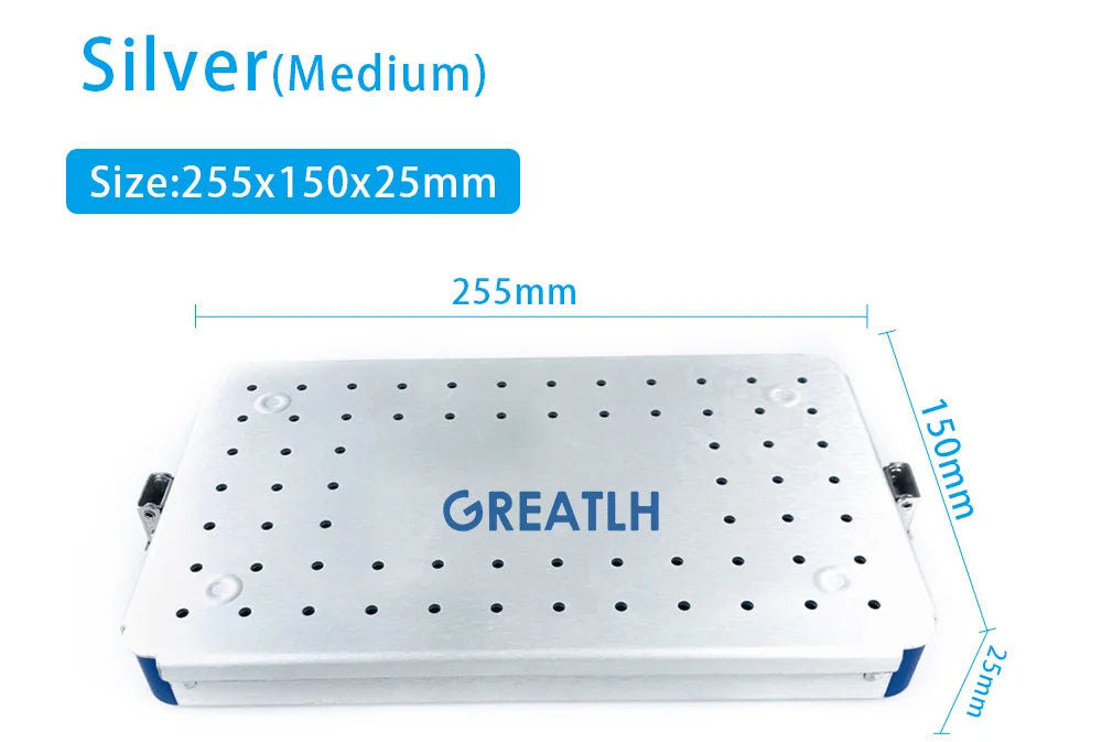 Sterilizer Tray with Silicone Mat