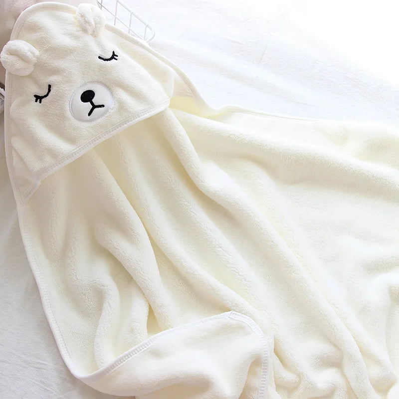 Newborn Baby Hooded Towels