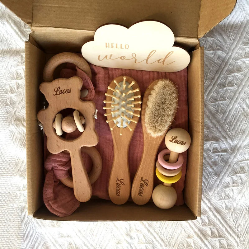 Personalized Name Bath Toys Set