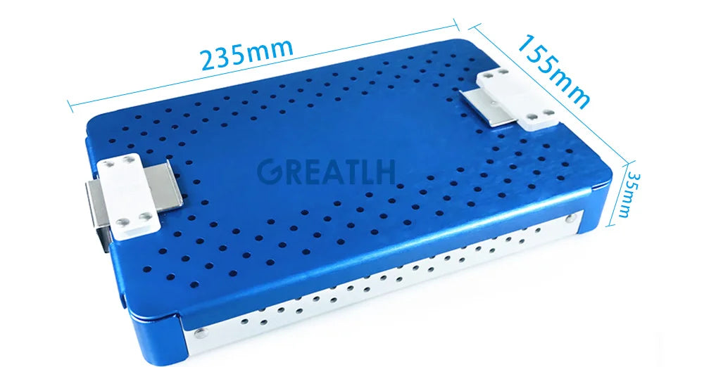 Sterilizer Tray with Silicone Mat