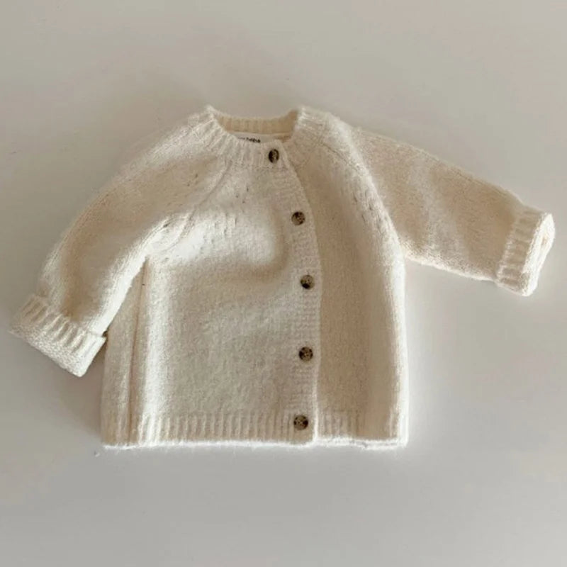 Luxurious Hypoallergenic Interlock Cardigan For Baby