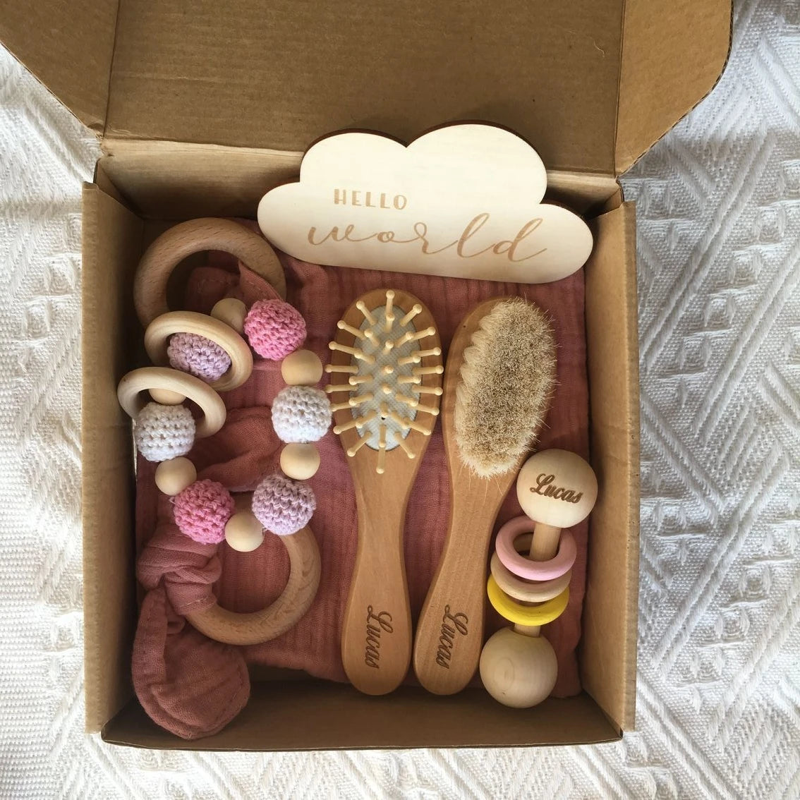 Personalized Name Bath Toys Set