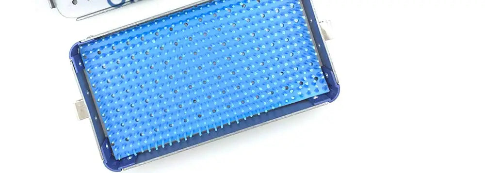 Sterilizer Tray with Silicone Mat