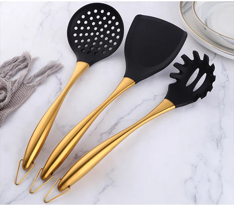 Silicone Spatula Heat-Resistant Non-Stick Set