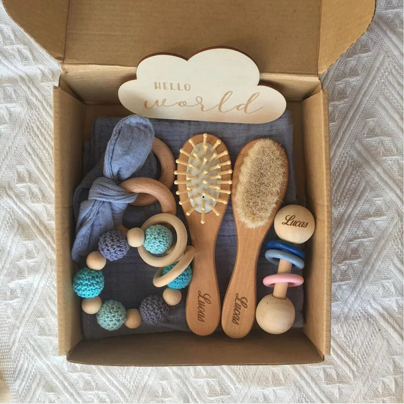 Personalized Name Bath Toys Set