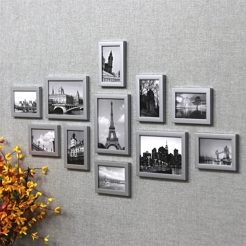 11Pcs Picture Frames Wall Photo Frame
