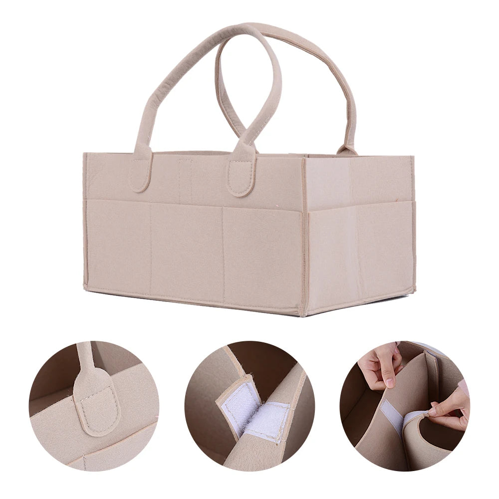 Baby Diaper Caddy Organizer Bags