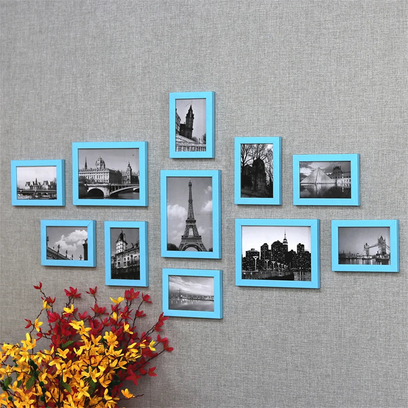 11Pcs Picture Frames Wall Photo Frame