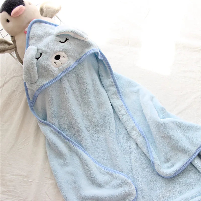 Newborn Baby Hooded Towels