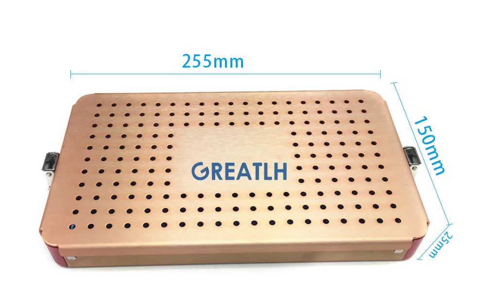 Sterilizer Tray with Silicone Mat