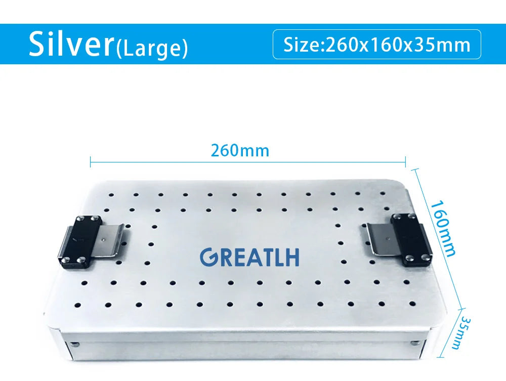 Sterilizer Tray with Silicone Mat