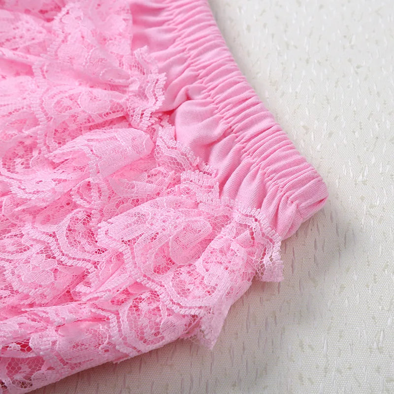 Baby Cotton Lace Bloomers