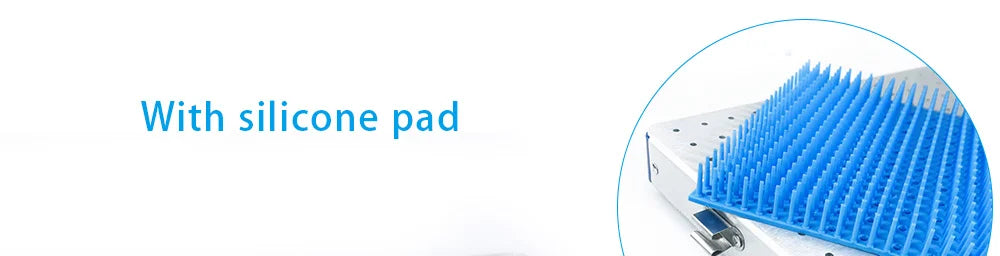 Sterilizer Tray with Silicone Mat