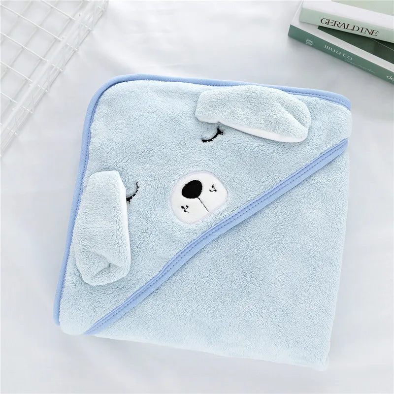 Newborn Baby Hooded Towels