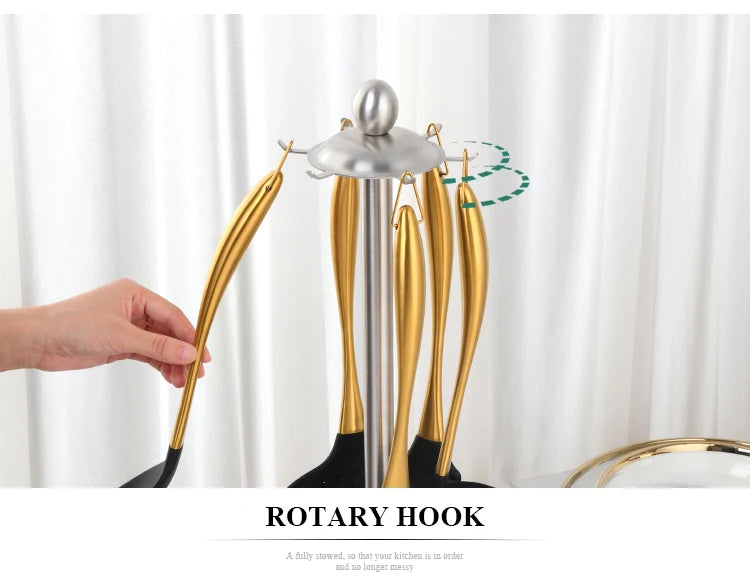 Silicone Spatula Heat-Resistant Non-Stick Set