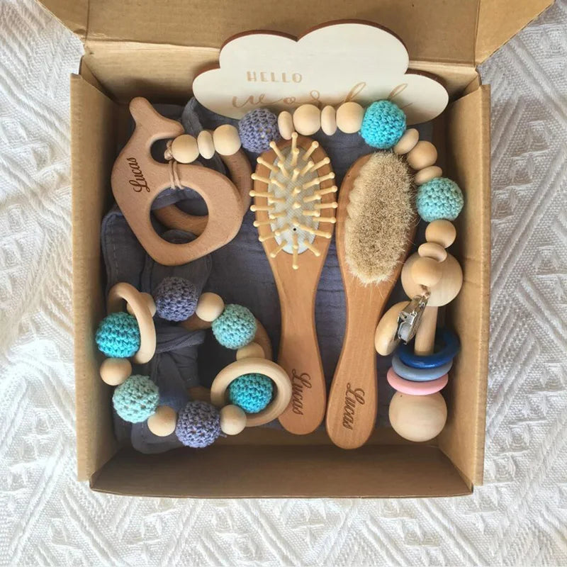 Personalized Name Bath Toys Set