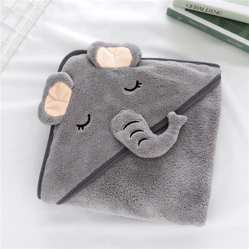 Newborn Baby Hooded Towels