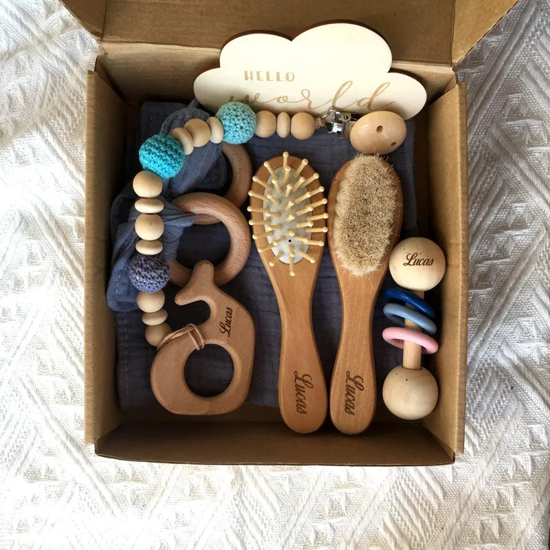 Personalized Name Bath Toys Set