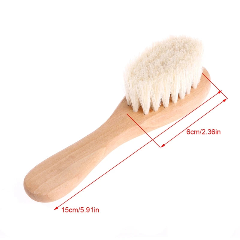 Wooden Handle Baby Brush