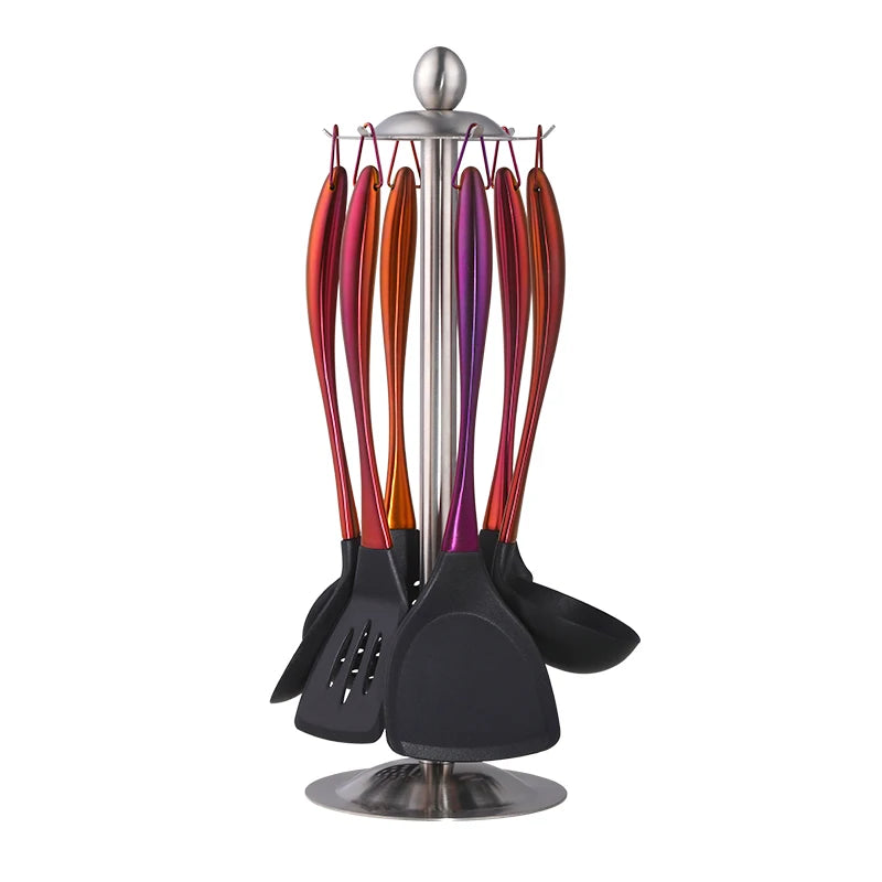 Silicone Spatula Heat-Resistant Non-Stick Set