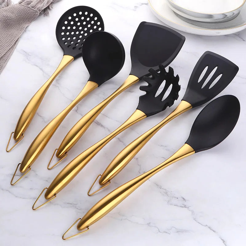 Silicone Spatula Heat-Resistant Non-Stick Set