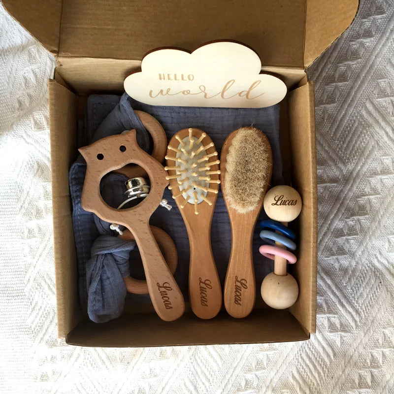 Personalized Name Bath Toys Set