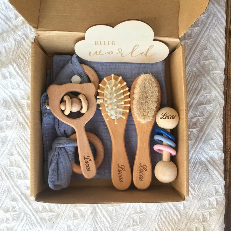 Personalized Name Bath Toys Set