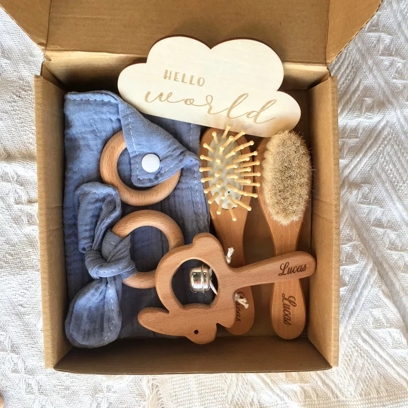 Personalized Name Bath Toys Set