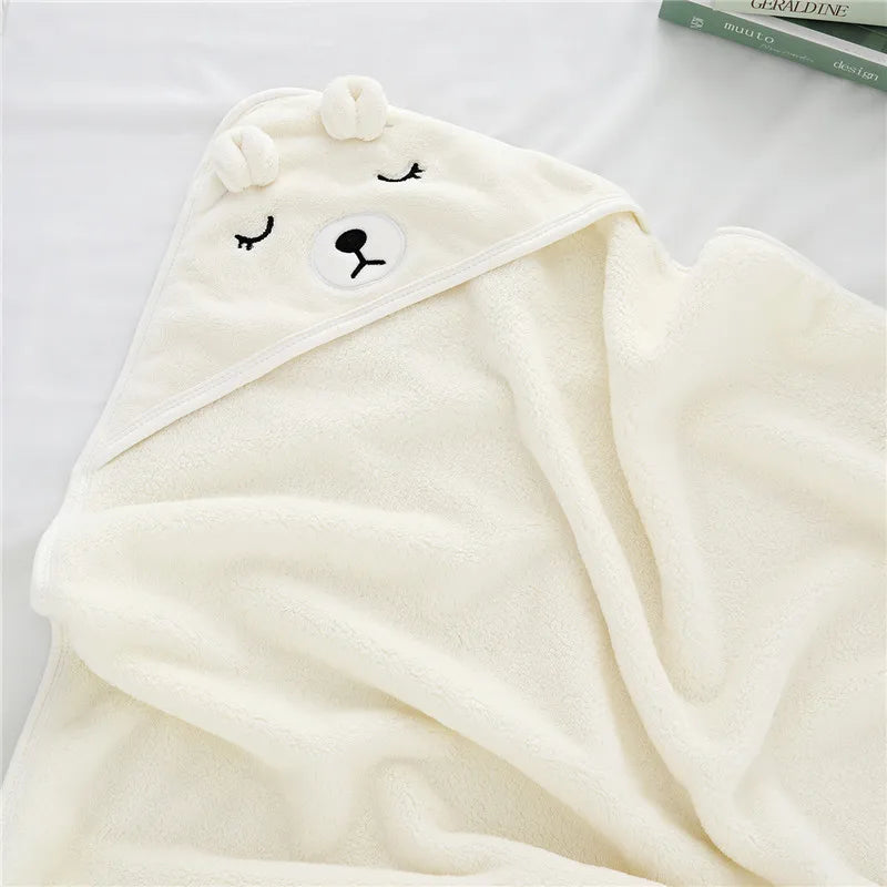 Newborn Baby Hooded Towels