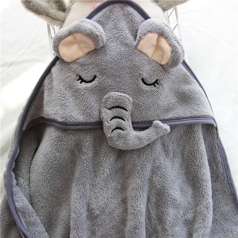 Newborn Baby Hooded Towels