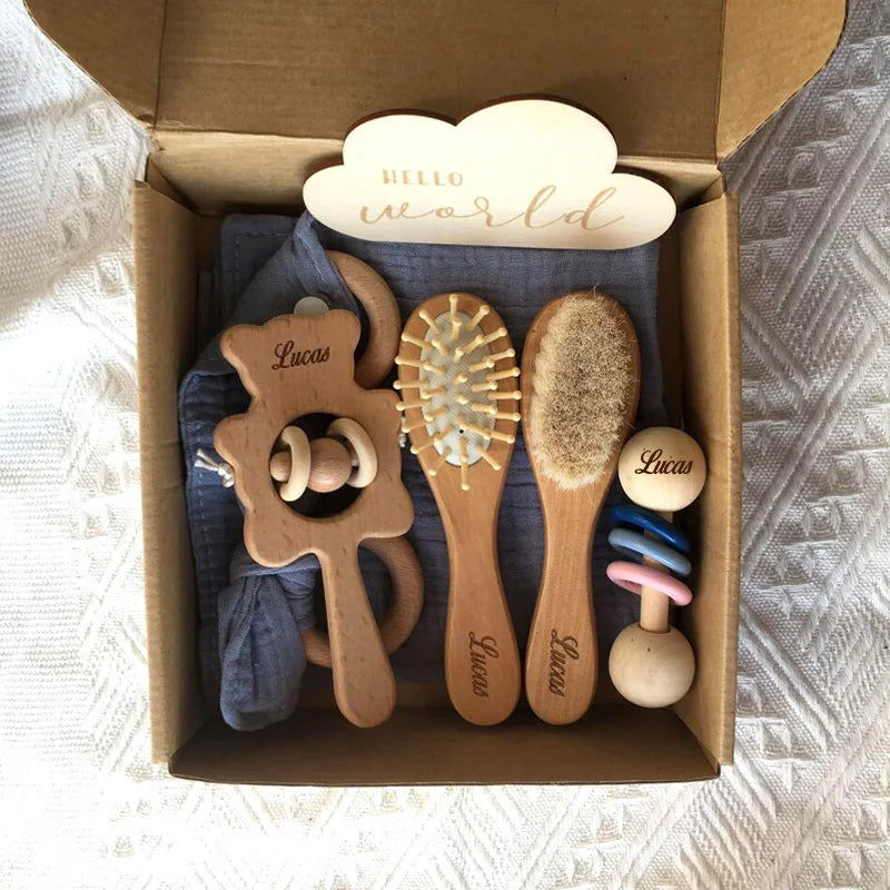 Personalized Name Bath Toys Set