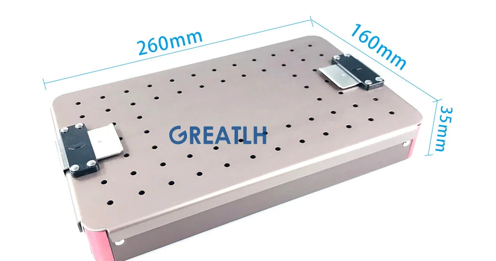 Sterilizer Tray with Silicone Mat