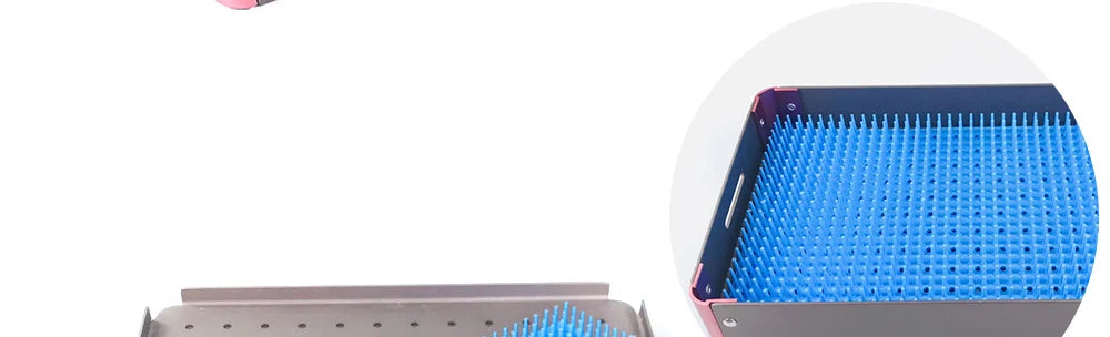 Sterilizer Tray with Silicone Mat