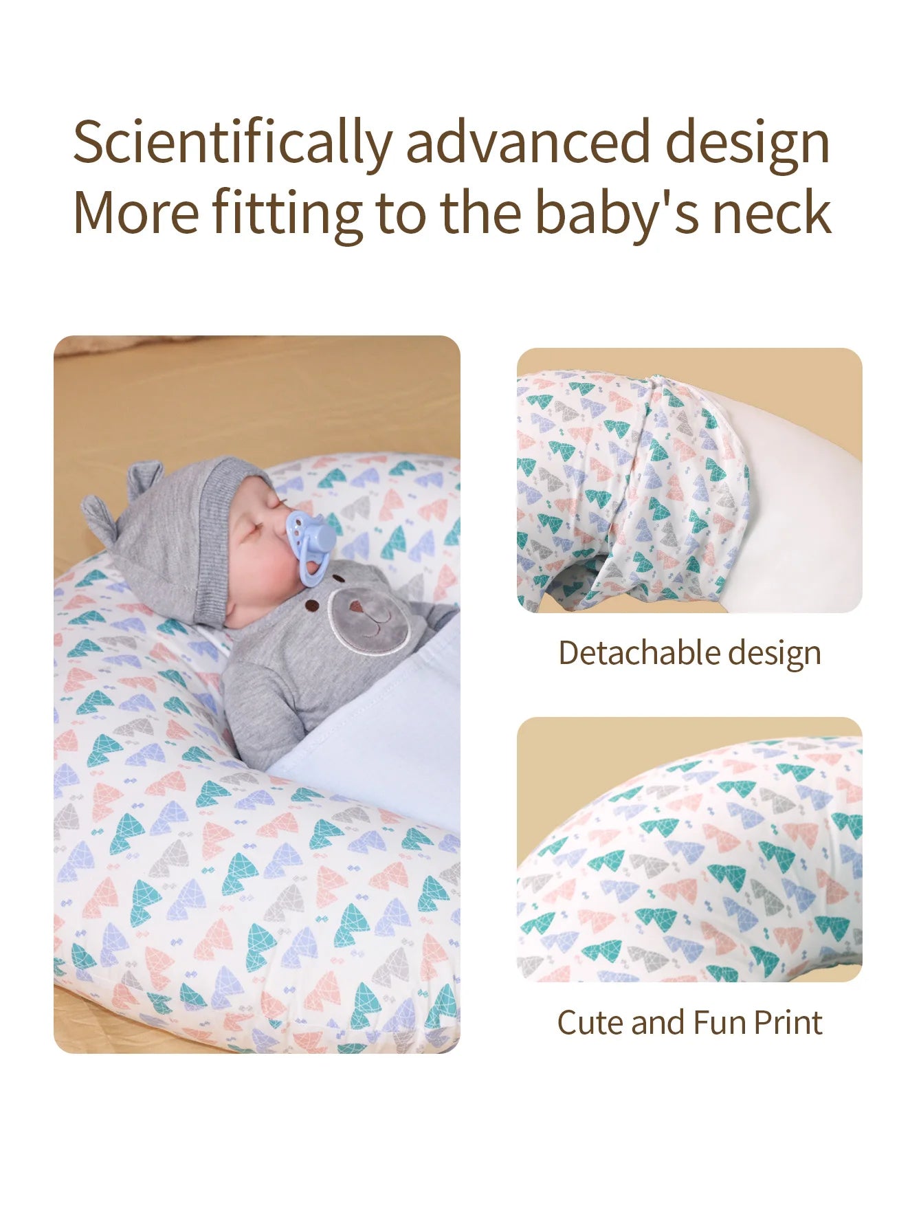 Ergonomic Nursing Pillow