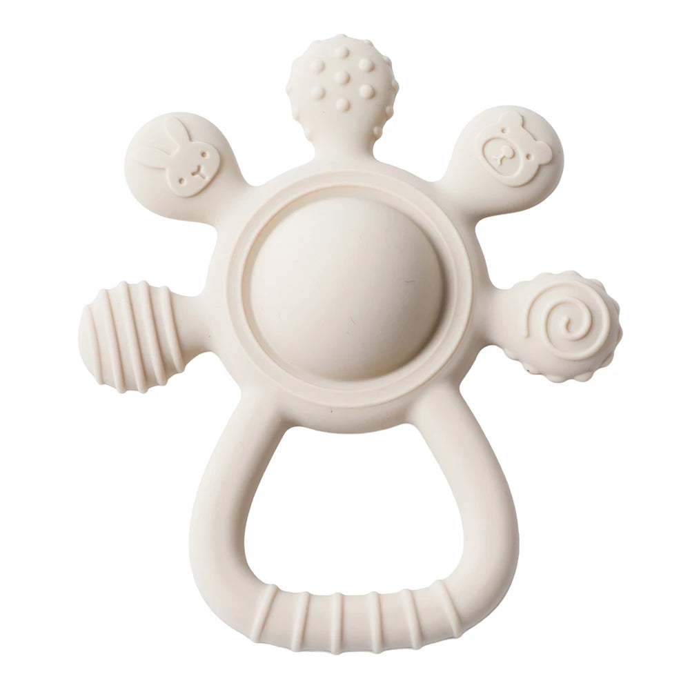 BPA-Free Ultrathick Silicone Teether - Calming Toddlers