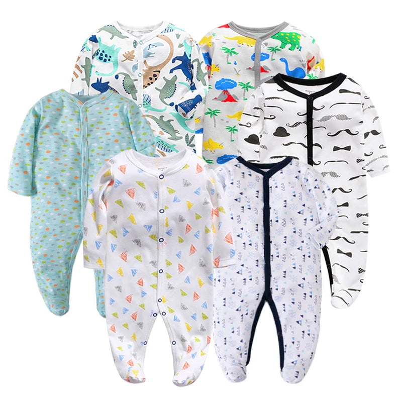 Newborn Footed Pajamas Girl and Boy
