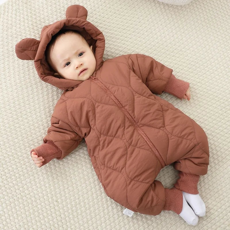 Baby Winter Quilted Snowsuit
