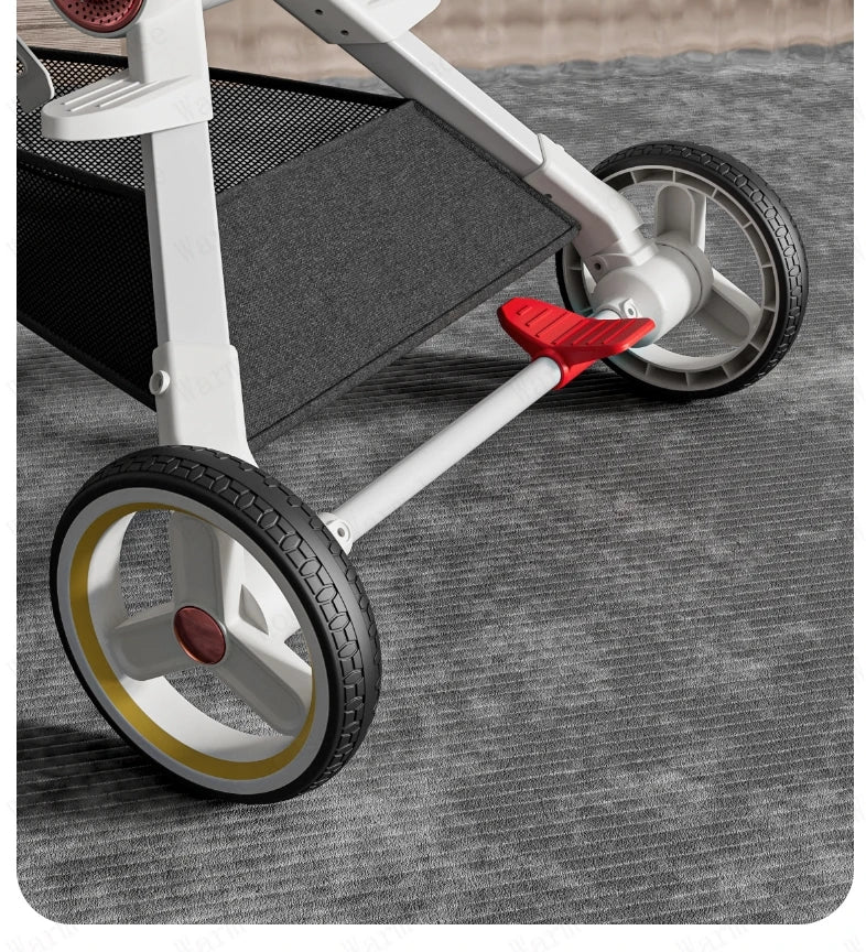 Baby stroller 0 to 3 years four-wheel stroller