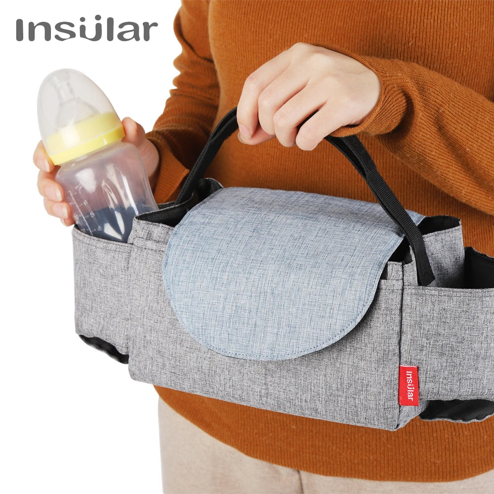 Insular Diaper Bag Baby Milk Bottle